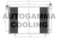 Конденсатор AUTOGAMMA 105008