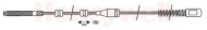 Трос BENDIX 431190B