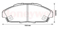 Комплект тормозных колодок BENDIX 572354B