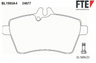 Комплект тормозных колодок FTE BL1985A4