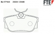 Комплект тормозных колодок FTE BL1771A4