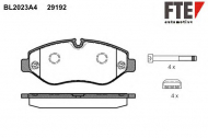 Комплект тормозных колодок FTE BL2023A4