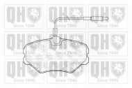 Комплект тормозных колодок QUINTON HAZELL BP909