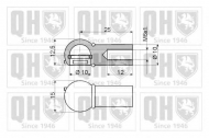 Газовая пружина QUINTON HAZELL QTS128096