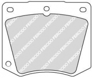 Комплект тормозных колодок FERODO FDB1284