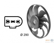 Вентилятор HELLA 8EW 009 144-601