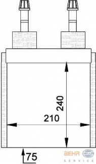 Испаритель HELLA 8FV 351 210-761