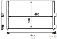 Конденсатор HELLA 8FC 351 301-701