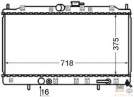 Теплообменник HELLA 8MK 376 724-681