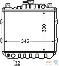 Теплообменник HELLA 8MK 376 726-541