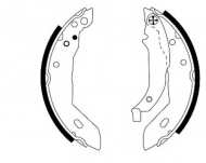 Комлект тормозных накладок HELLA 8DB 355 000-591