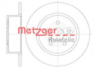 Тормозной диск METZGER 6878.00
