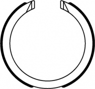 Комлект тормозных накладок HELLA 8DA 355 051-061
