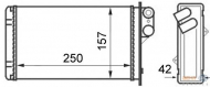 Теплообменник BEHR HELLA SERVICE 8FH 351 024-291