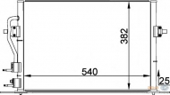 Конденсатор BEHR HELLA SERVICE 8FC 351 035-581