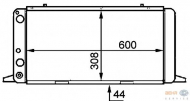 Теплообменник BEHR HELLA SERVICE 8MK 376 714-471