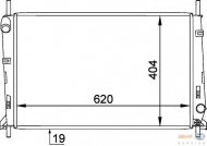 Теплообменник BEHR HELLA SERVICE 8MK 376 754-791
