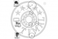 Ременный комплект OPTIMAL SK-1583