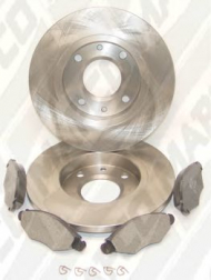Комплект тормозов MAPCO 47351