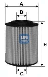 Фильтр UFI 25.028.00