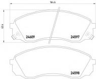 Комплект тормозных колодок PAGID T1724