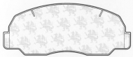 Комплект тормозных колодок QH Benelux BP424