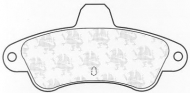 Комплект тормозных колодок QH Benelux BP766