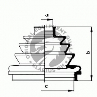 Комплект пыльника QH Benelux QJB215