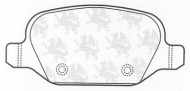 Комплект тормозных колодок QH Benelux BP1222