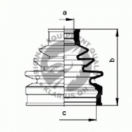 Комплект пыльника QH Benelux QJB920