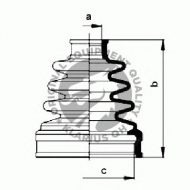 Комплект пыльника QH Benelux QJB1020