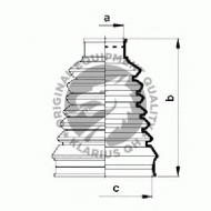 Комплект пыльника QH Benelux QJB880
