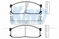 Комплект тормозных колодок KAVO PARTS BP-4514