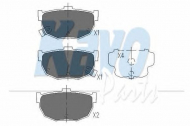 Комплект тормозных колодок KAVO PARTS KBP-3007
