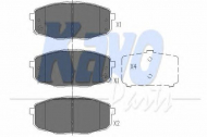 Комплект тормозных колодок KAVO PARTS KBP-4004