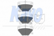 Комплект тормозных колодок KAVO PARTS KBP-9013