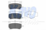 Комплект тормозных колодок KAVO PARTS KBP-9083
