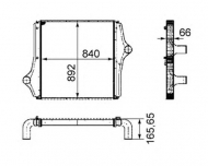 Теплообменник NRF 30207