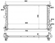 Теплообменник NRF 509615