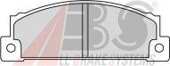 Комплект тормозных колодок A.B.S. 36004/1