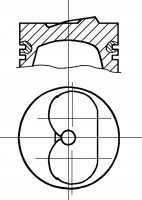 Поршень NÜRAL 87-785400-00