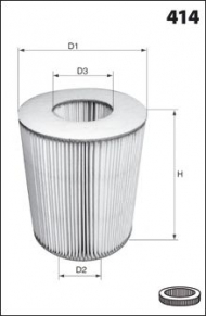 Фильтр MECAFILTER EL3955
