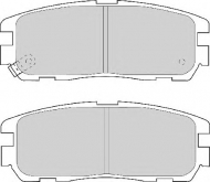 Комплект тормозных колодок NECTO FD6828A