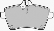 Комплект тормозных колодок NECTO FD7161A