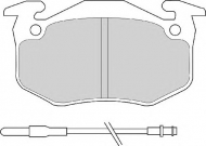 Комплект тормозных колодок NECTO FD696A