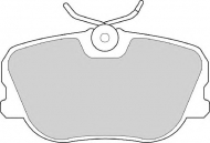 Комплект тормозных колодок NECTO FD6719A