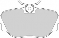 Комплект тормозных колодок NECTO FD6374A