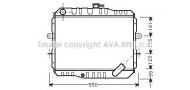 Теплообменник AVA QUALITY COOLING MT2061