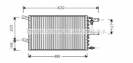 Конденсатор AVA QUALITY COOLING MZ5110