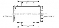 Теплообменник AVA QUALITY COOLING SA2009